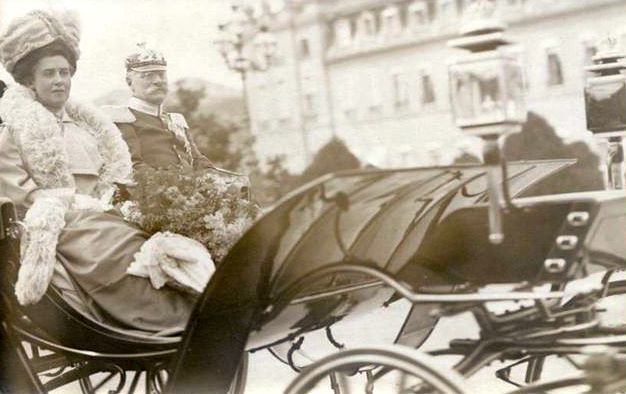 Großherzog Friedrich II. und Großherzogin Hilda von Baden, nee Princess of Luxemburg