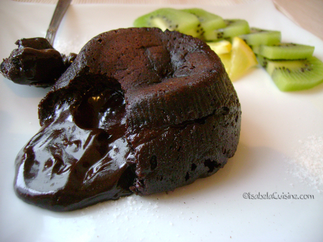 Molten Heart Chocolate Cake