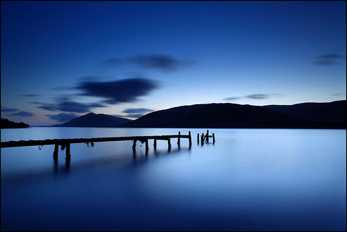 Fading into Blue by angus clyne
