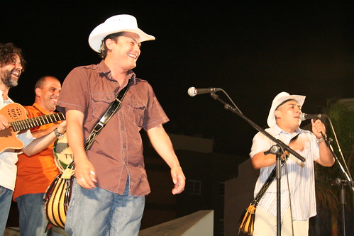 Los colombianos Jonh Alexander Cardona Picaflor y Edwin Janir Giraldo Radioloco