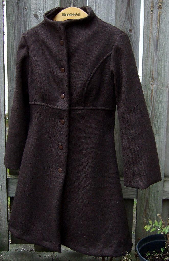 Wool coat | It's starting to get cold, so I made a nice wool… | Flickr