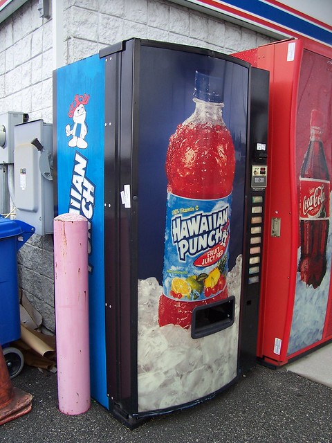 Hawaiian Punch Vending Machine