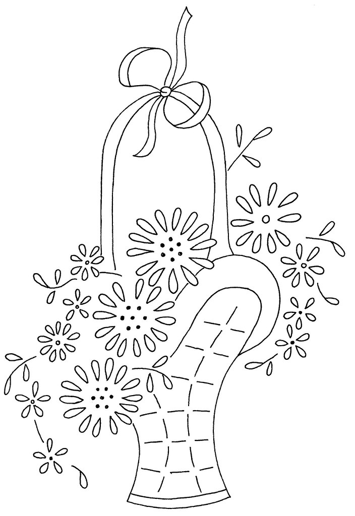 Flower Basket 10 Love To Sew Flickr See more ideas about clip art, basket, basket drawing. https www flickr com photos 48068610 n06 4448964045