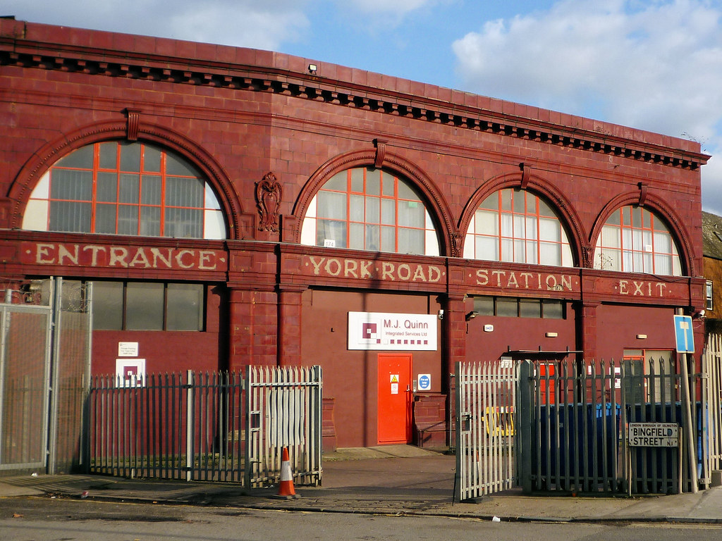 York Rd Station York Road tube station (York Way) | Opened 1906, Closed 1932… | Flickr