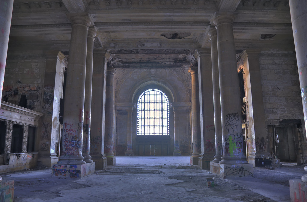 Michigan Central Station 4 [HDR] by ~ Mike Bell ~