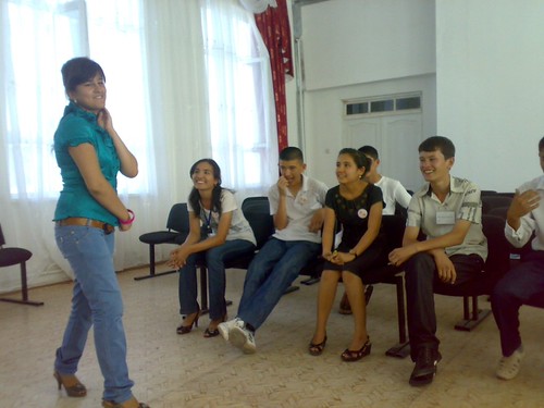 Training and theater show on the theme "Increase the role of women in  the society" | by Alimjon Rakhmankulov