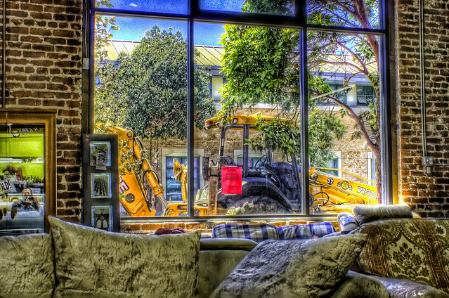 Community Thrift is My Other Living Room Handheld HDR Self Portrait