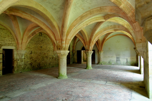 Abbaye de Fontenay Salle capitulaire