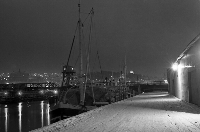 Brattøra/Trondheim harbour 1965