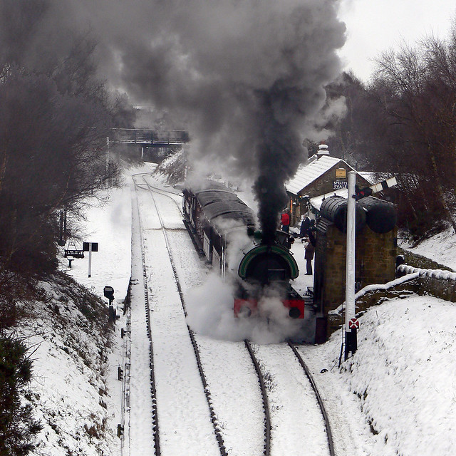 Steaming Through The Station