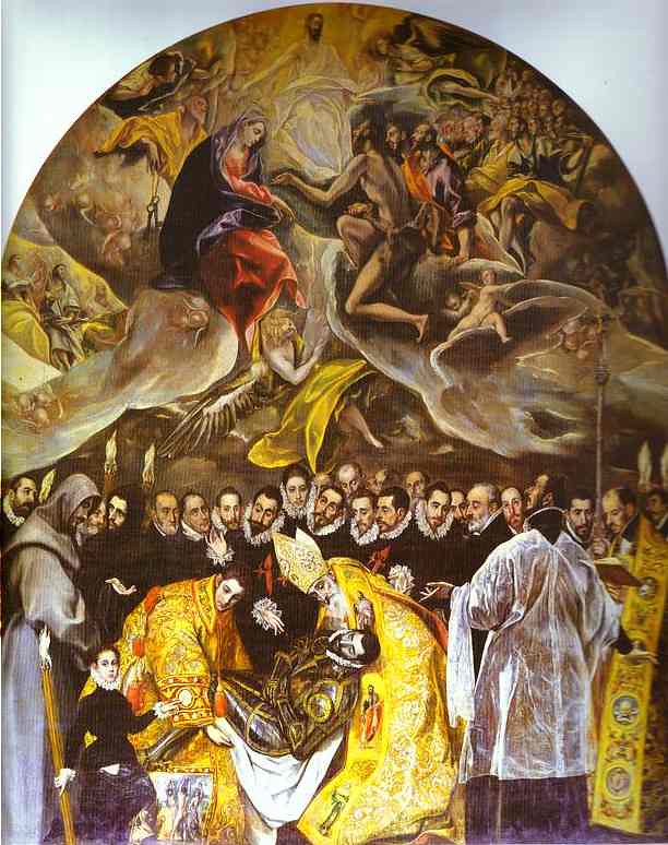 El Greco Burial of Count Orgaz 1541-1614
