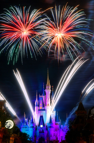Daily Disney - Fireworks by Express Monorail