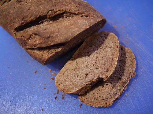 Pumpernickel Bread - Crumb | by grongar