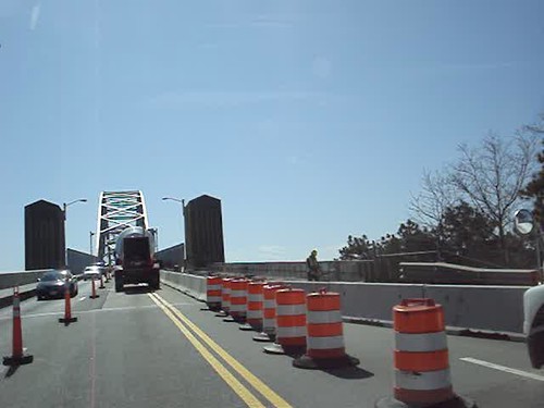 Sagamore Bridge Construction March 17, 2010