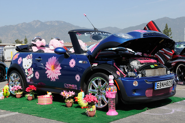 Hello Kitty MINI Cooper S