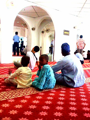 Awang hitam di masjid USM