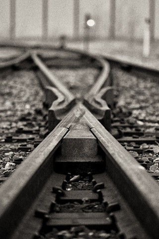 Cross Track - iPhone Wallpaper | Train Track Junction south … | Flickr