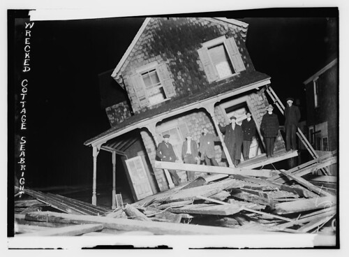 Seabright - Wrecked cottage  (LOC)