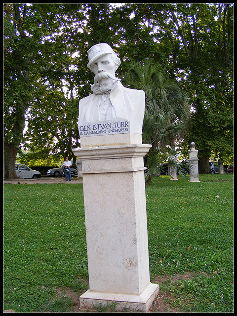 Statue of Istvan Turr, Janiculum Hill, Rome