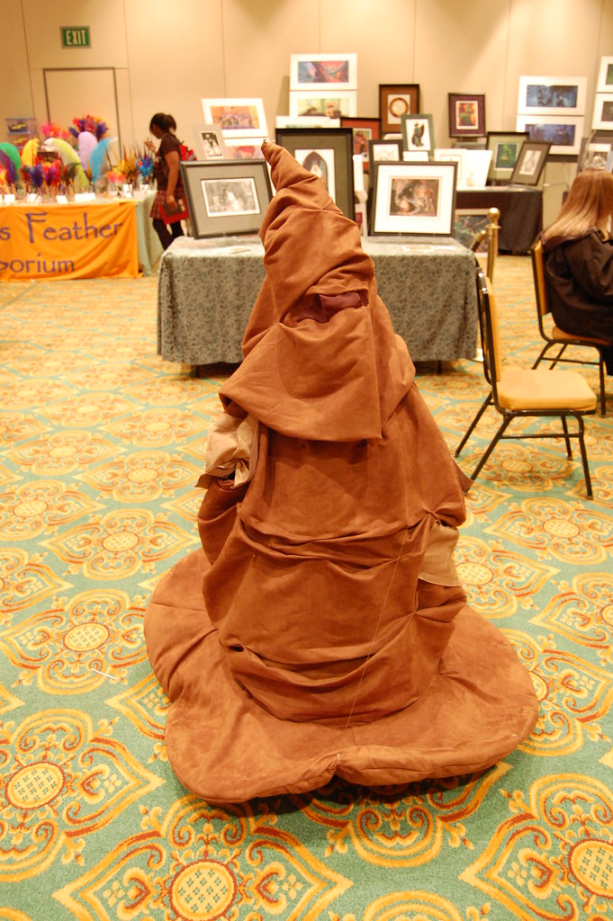 The Sorting Hat doing his rounds