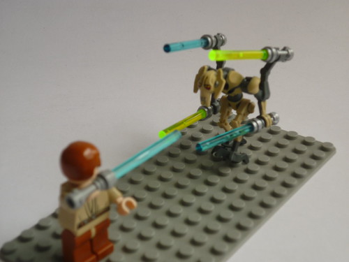"Attack Kenobi." | by Mr Grievous