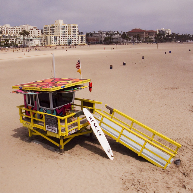 Santa Monica Lifeguard Tower, California