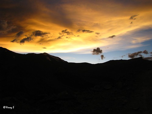 sunset ladakh 17582feet secondhighestmotorablepassinindia