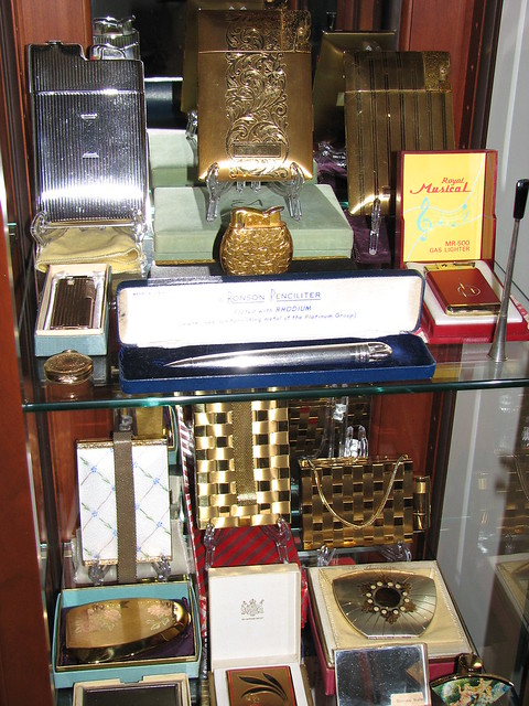 Vintage Cigarette Cases, Lighters and More