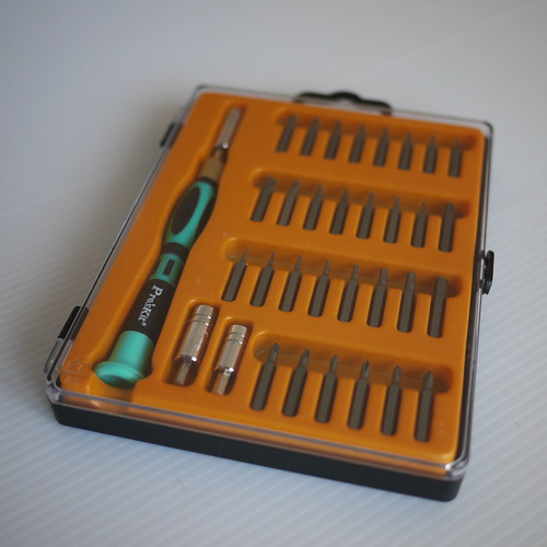 Micro Screwdriver Set, 33 piece | by newmanufactory