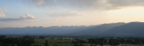 panorama mountains montana smoke bitterroot stevensville
