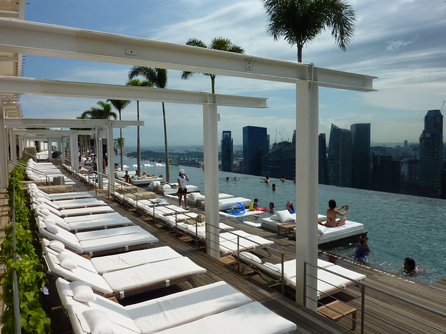 Marina Bay Sands Skypark Hotel Infinity Pool