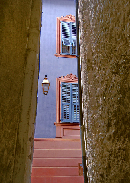 Les volets bleus - Sospel (Alpes-Maritimes)