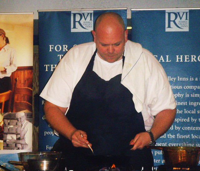 Chef Tom Kerridge at Nigel Haworth's Fantastic Food Show