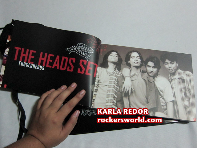 Eraserheads Box Set Photos: Flipping the pages of the book