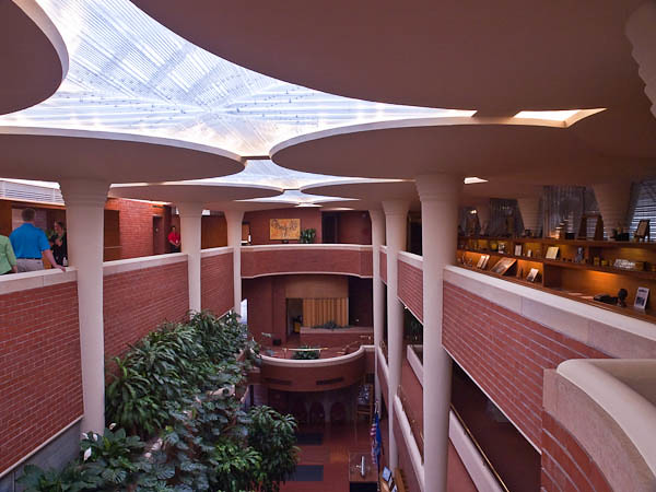 Atrium of Johnson Wax Building