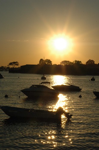sunset boats bay longisland nautical portwashington