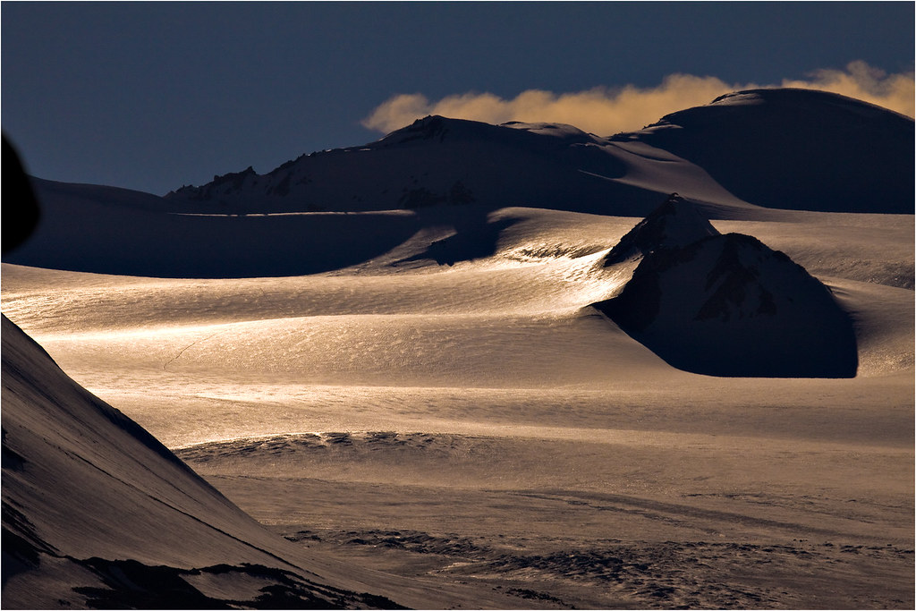 Potanin Glacier Sunset by Josef...