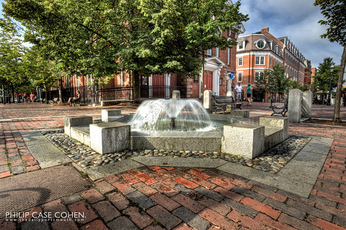 Market Square Fountain by Philip Case Cohen