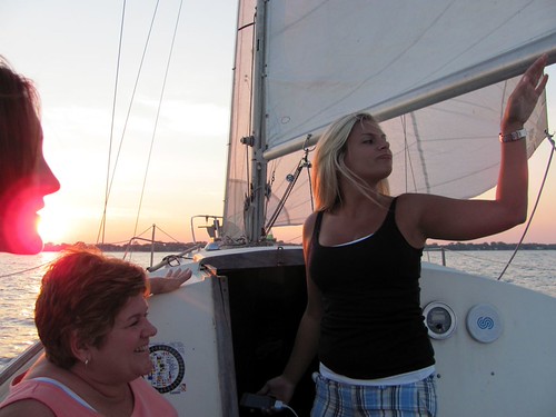 IMG_1404.JPG by Davezilla was taken, sunset sailboat sailing quest lizz lakestclair grossepointepark maryfraser grampian30 clarefraser