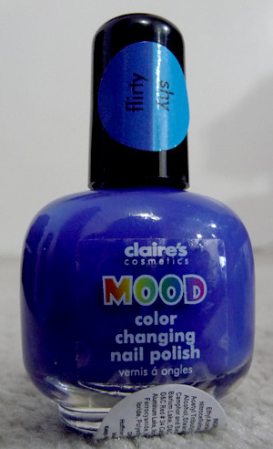 Claire's Mood Color Changing Nail Polish Flirty/Shy | Flickr