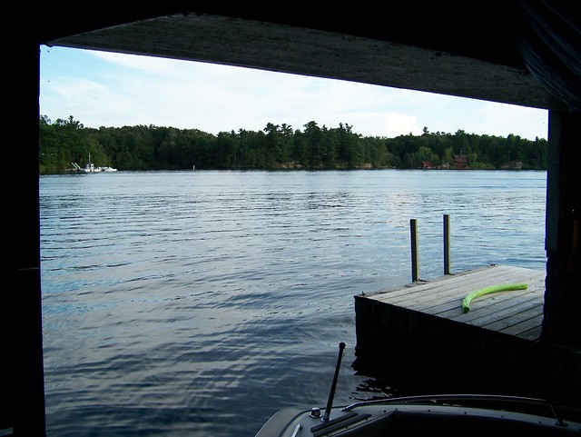 Bay, seen from boathouse