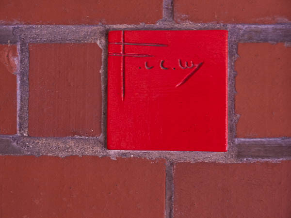 Red Tile, Frank Lloyd Wright's Signature