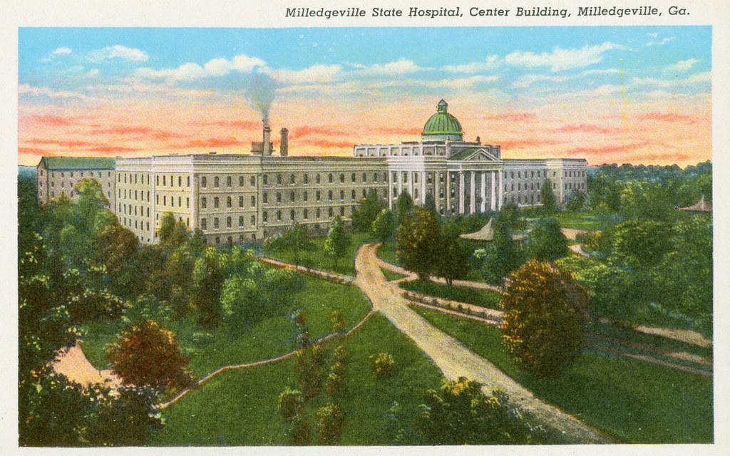 Milledgeville State Hospital, Center Building, Milledgeville, Ga.