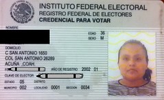A Photo Voter ID card is required in Mexico, but it is mailed, free to all voters, so they don't have to travel or take time to get it. Right wingers just cite the fact that Mexico requires a voter ID-- half a lie., From CreativeCommonsPhoto