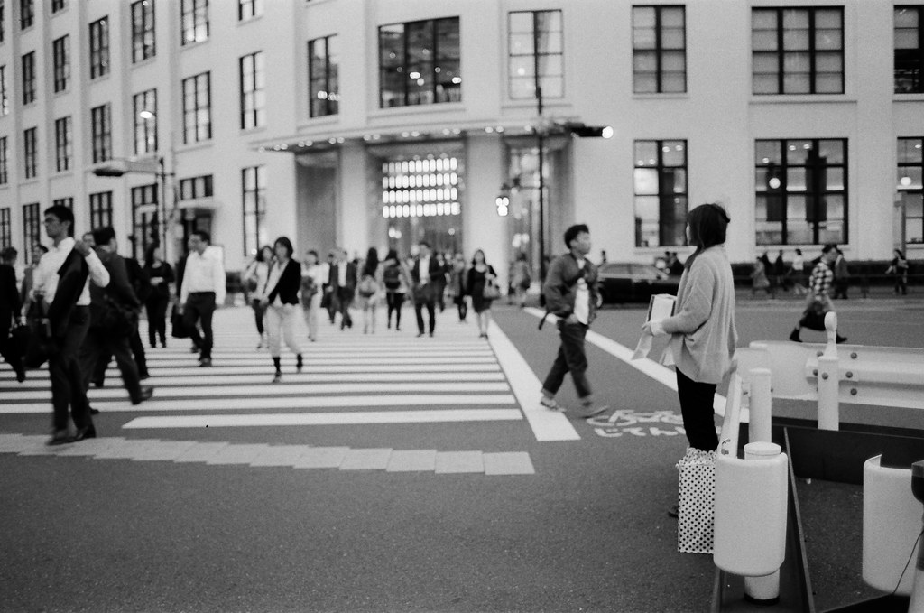 東京車站 Tokyo, Japan / Kodak TRI-X / Nikon FM2