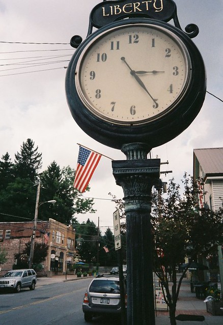 Liberty clock, Liberty, New York