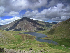Llyn Idwal - from the High Path