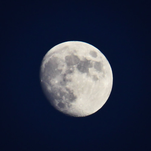 Cratered by LyraKat, Believe it or not, these two shots of the moon are the first I've ever taken with a tripod. Every si