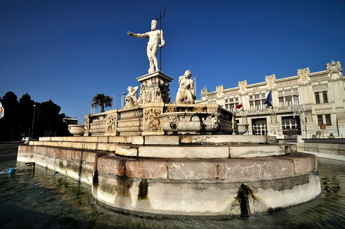 Messina - Fontana del Nettuno by Montorsoli (1557 AD)