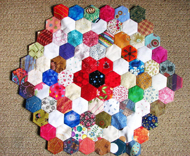 hexagons with five rings